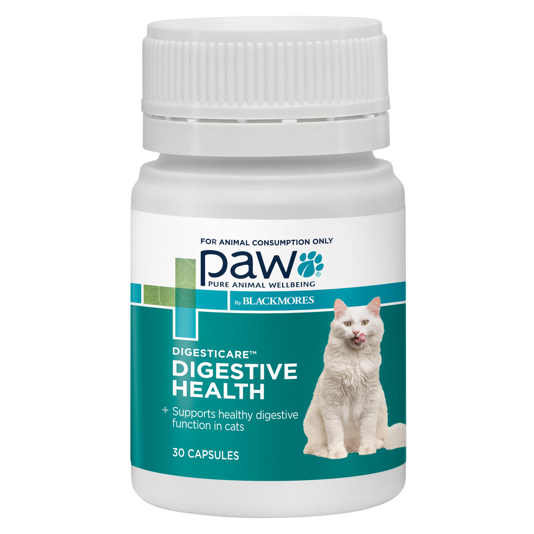 Paw Digesticare For Cats 30 Tablets