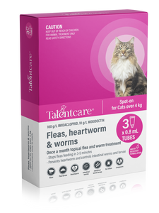 TALENTCARE CAT SPOTON OVER 4KG 3PK