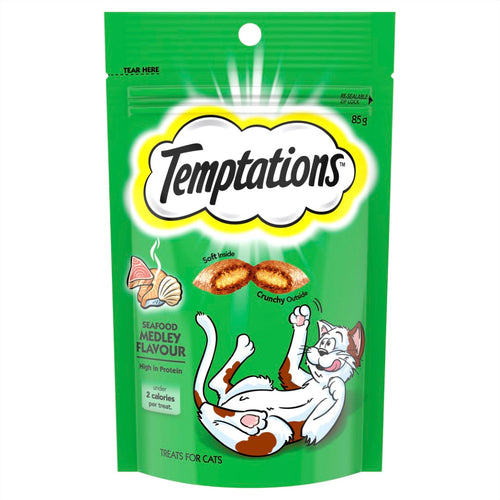 TEMPTATIONS SEAFOOD MEDLEY 85G