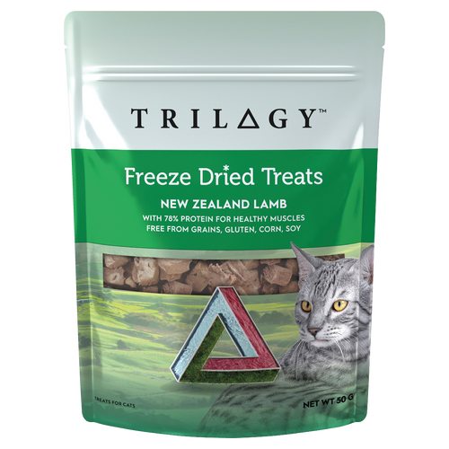 TRILOGY CAT FREEZE DRIED LAMB TREATS 50G