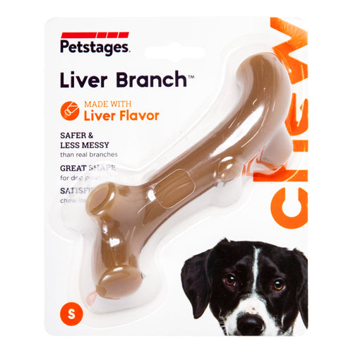 PETSTAGES LIVER BRANCH BROWN SMALL