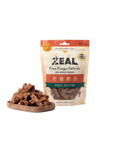 ZEAL AIR DRIED VEAL STICKS 125G