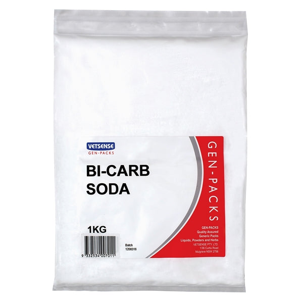 Vetsense Gen-Pack Bi Carb Soda 1Kg