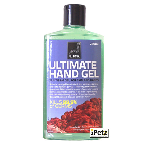 ULTIMATE REPTILE SUPPLIERS ULTIMATE HAND GEL 250ML