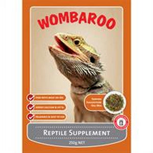 WOMBAROO REPTILE SUPPLEMENT 250G