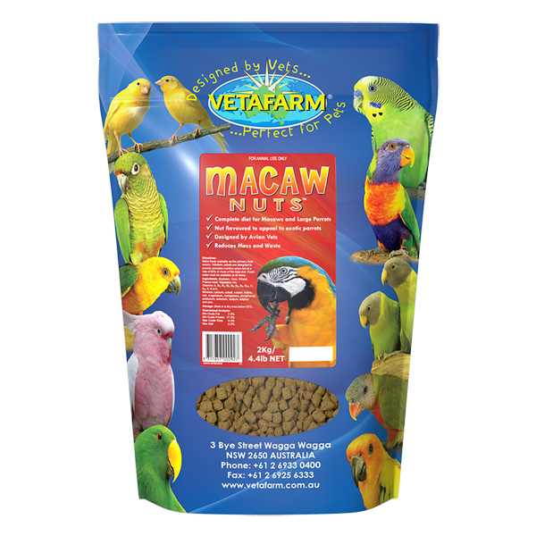 VETAFARM MACAW NUTS 2KG