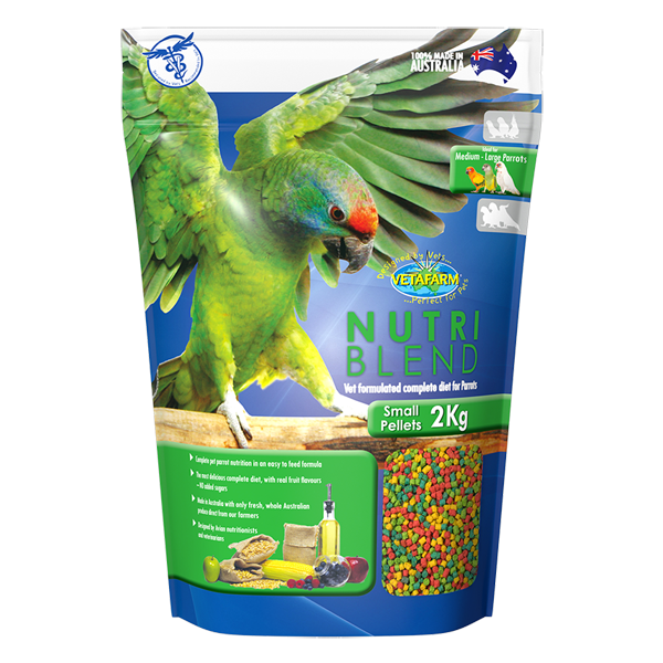 VETAFARM NUTRIBLEND PELLETS SMALL 2KG