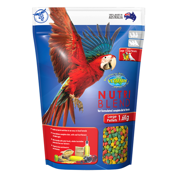 VETAFARM NUTRIBLEND PELLETS LARGE 1.6KG