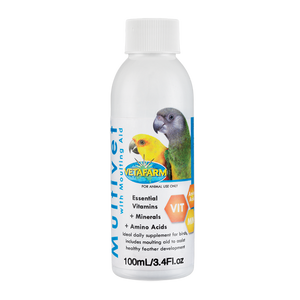 VETAFARM MULTIVET WITH MOULTING AID 100ML