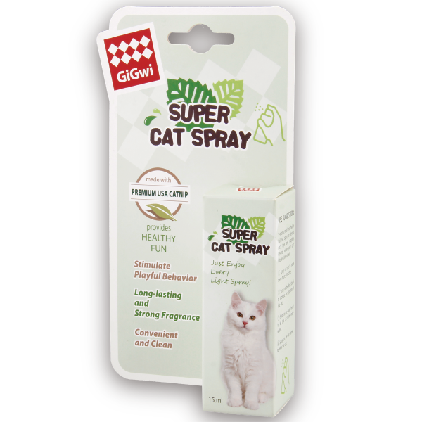 GIGWI SUPER CATNIP SPRAY 15ML