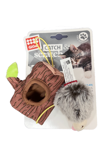 GIGWI ROOKIE HUNTER TREAT DISPENSER HEDGEHOG