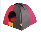 GIGWI PLACE PET HOUSE CANVAS PLUSH TPR ROSE RED LARGE