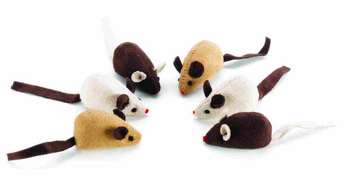 Petface Precious Paws Kitten Mini Mice 6Pcs