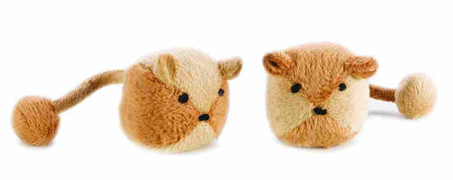 Petface Precious Paws Kitten Mouse Balls 2Pcs