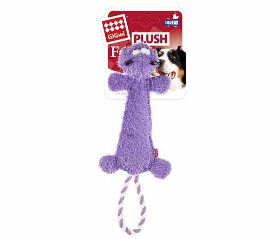 GIGWI PLUSH FRIENDZ DURABLE HIPPO