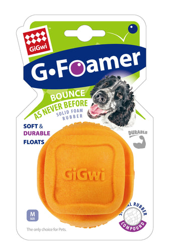 GIGWI G FOAMER TPR  BALL ORANGE