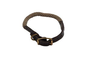 M&B ROPE COLLAR NATURAL LRG