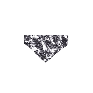 Mog and Bone BANDANA BLACK LEAF Large