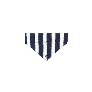 MOG AND BONE BANDANA NAVY HAMPTON STRIPE MEDIUM