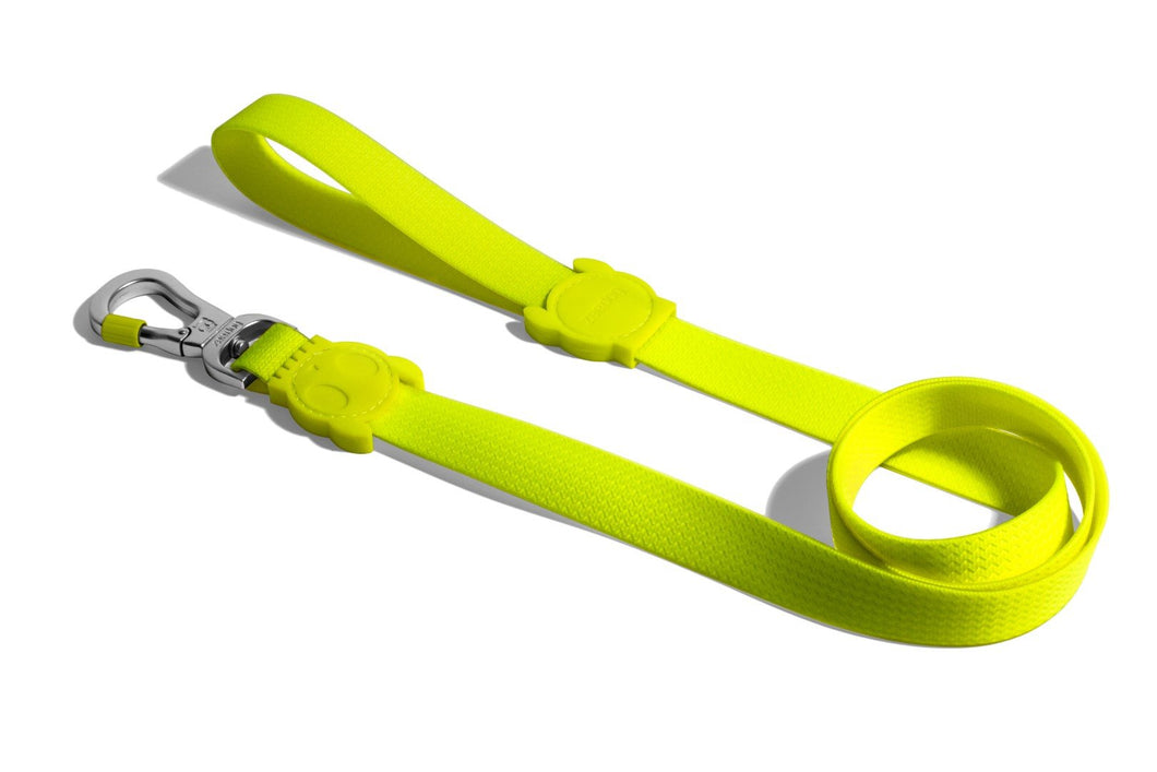 ZEE DOG NEOPRO YELLOW LEASH SMALL