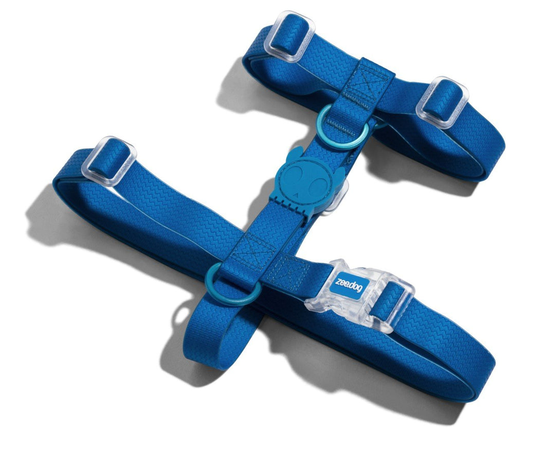 ZEE DOG NEOPRO BLUE H HARNESS XSMALL