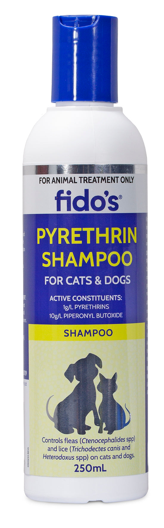 FIDOS PYRETHRIN SHAMPOO 250ML