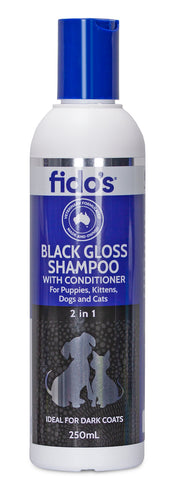 FIDOS BLACK GLOSS SHAMPOO 250ML P2950