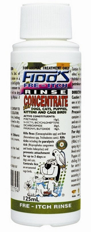 FIDOS RINSE CONCENTRATE FREITCH 125ML