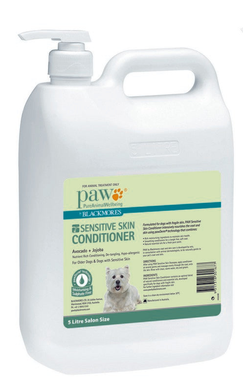 PAW SENSITIVE SKIN CONDITIONER 5L