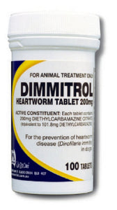 FIDOS DIMMITROL 200MG 100TABS P2460