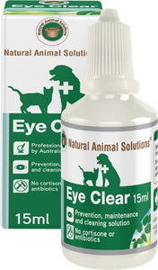 NATURAL ANIMAL SOLUTIONS EYE CLEAR 15ML