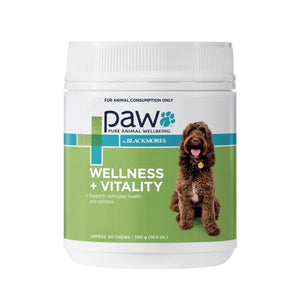 PAW WELLNESS + VITALITY CHEWS 300G