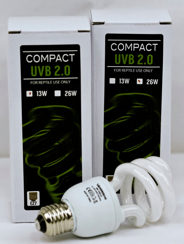 VENOM GEAR COMPACT UVB 2.0 LAMP E27 26W